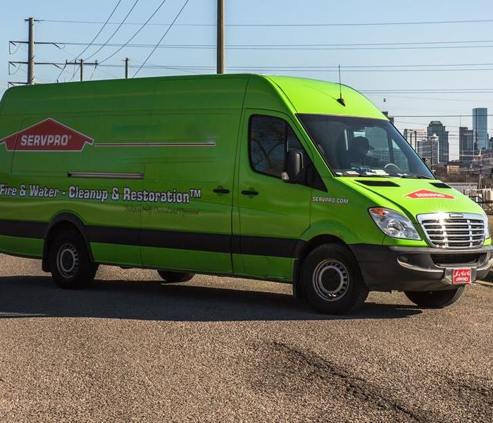 SERVPRO van